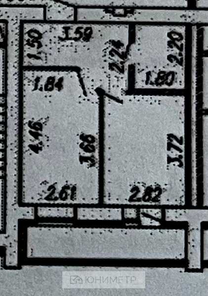 1-к. кв. 37.6 м² 14/14 эт. 1-к. кв. 37.6 м² 14/14 эт.