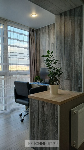 2-к. кв. 55.8 м² 10/15 эт.