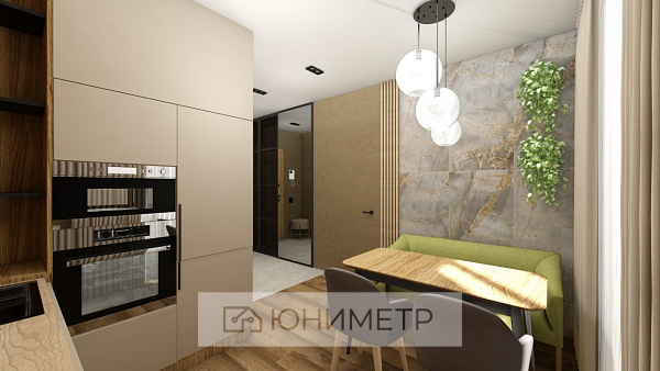 1-к. кв. 34.2 м² 7/11 эт.