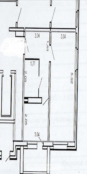 1-к. кв. 34.9 м² 1/9 эт.