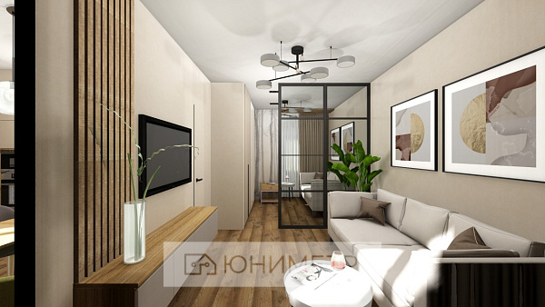 1-к. кв. 34.2 м² 7/11 эт.