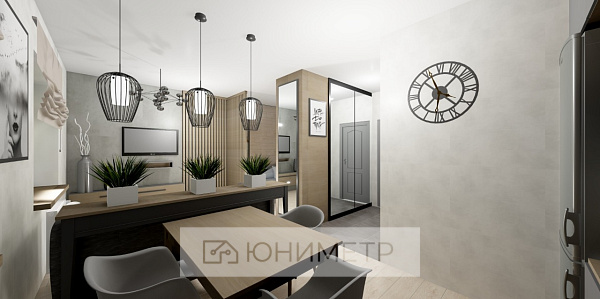 1-к. кв. 31.4 м² 10/16 эт.