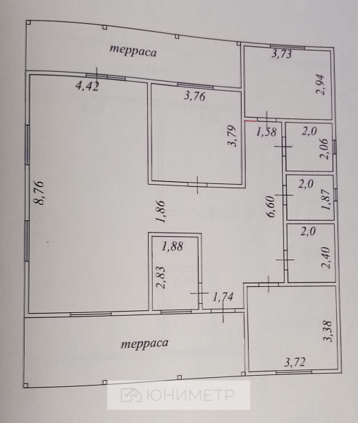 Дом 117 м² на участке 10 сот.