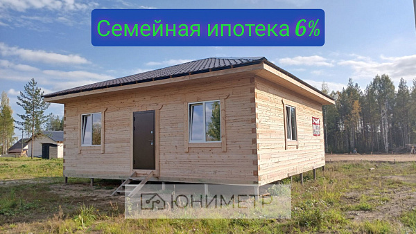 Дом 81 м² на участке 9 сот.